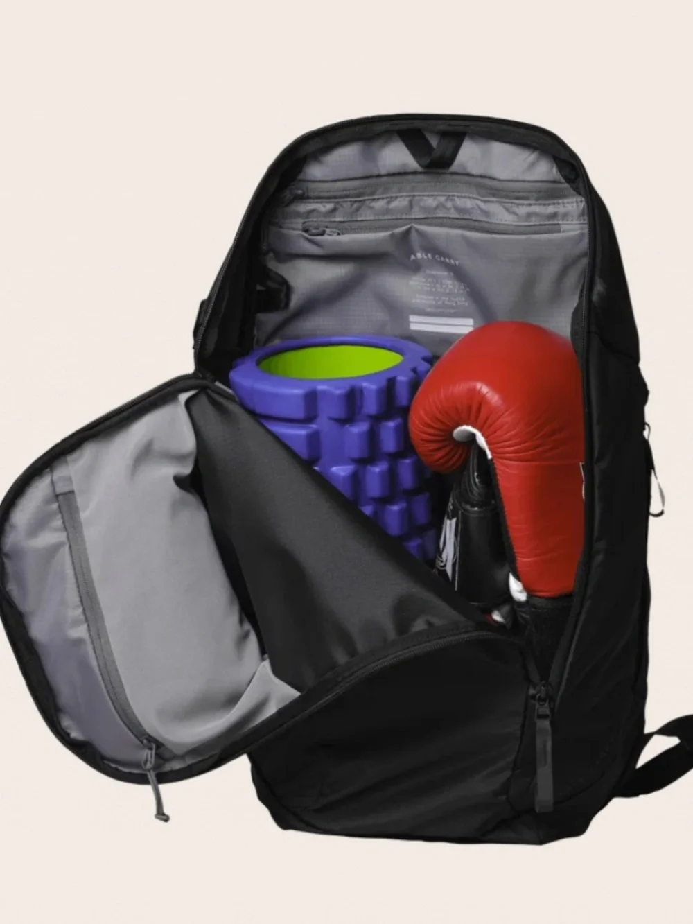 Able Carry Daybreaker 2 25L Minimalist Black Backpack X-pac